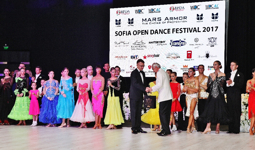 Звезден спектакъл на изкуството на балните танци! Sofia  Open Dance Festival 2017