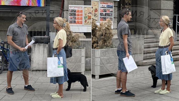 Хванаха ги заедно! Радина Кърджилова в скандал на улицата с новия си